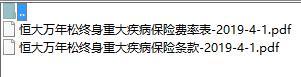 海保人寿倍加尔保终身重大疾病保险条款费率.rar