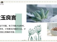 每日正能量怀疑为知识之钥匙5页.ppt