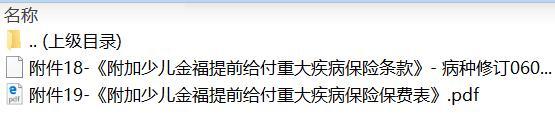 太平洋附加少儿金福提前给付重大疾病保险条款费率.zip