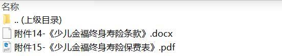 太平洋少儿金福终身寿险条款费率.zip