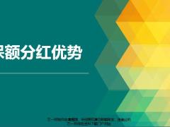 恒安标准人寿保额分红优势17页.ppt