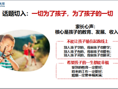 太平人寿财富安赢少儿教育需求导入逻辑训练24页.ppt