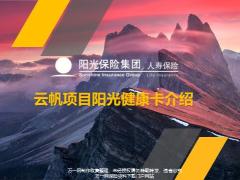 云帆项目阳光健康卡介绍35页.pptx