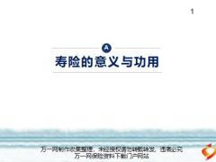 寿险意义功用认识风险人寿保险行业价值58页.ppt