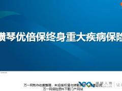 横琴优倍保终身重大疾病保险背景特色介绍运营规则27页.pptx