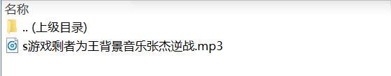 体验式游戏剩者为王背景音乐张杰逆战.rar