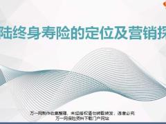 大陆终身寿险的定位及营销探讨47页.pptx