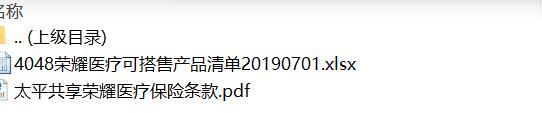 太平共享荣耀医疗保险条款可搭售产品清单.zip