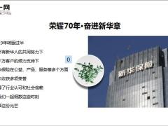 荣耀70年奋进新华人寿2019年上半年荣誉17页.ppt