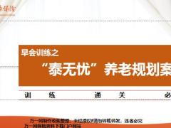 华泰泰无忧销售逻辑养老规划案例21页.pptx