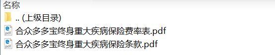 合众多多宝终身重大疾病保险条款费率.zip