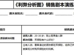 爬坡图销售剧本演练通关卡1页.docx