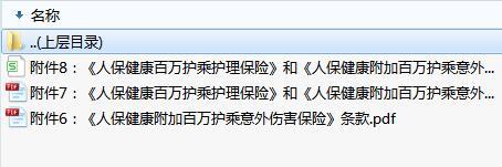 人保健康附加百万护乘意外伤害保险条款费率现金价值.zip
