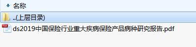 2019中国保险行业重大疾病保险产品病种研究报告.zip