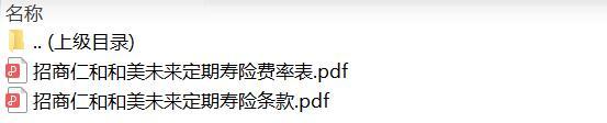 招商仁和和美未来定期寿险条款费率.zip