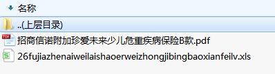 招商信诺附加珍爱未来少儿危重疾病保险B款费率.rar