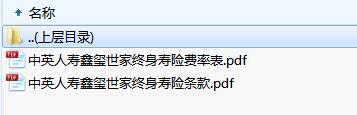 中英人寿鑫玺世家终身寿险条款费率.zip