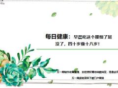 每日健康早晨吃这个腰细了斑没了四十岁像十八岁13页.ppt