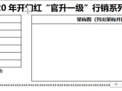 2020年开门红官升一级行销系列规划面谈表B版2页.docx