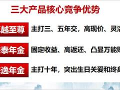太平卓越至尊终身年金保险分红型产品基本形态销售情况客户特征49页.pptx