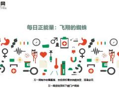 每日正能量飞翔的蜘蛛5页.ppt