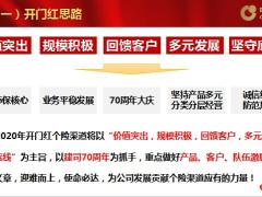 2020年开门红思路目标节奏产品策略推动方案工作要求32页.ppt