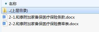 和泰附加家备保医疗保险条款费率.zip