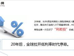 低利率蔓延下寿险路在何方人身险费率20年三大阶段变迁史19页.ppt