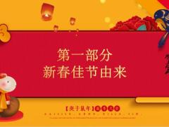 鼠年大吉新春佳节由来活动美食分享祝福祝愿22页.pptx