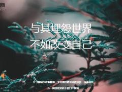 每日鸡汤与其埋怨世界不如改变自己.zip
