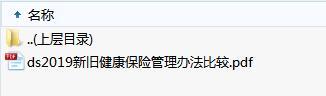 2019新旧健康保险管理办法比较.zip