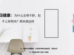 每日健康为什么全身不胖肚子上却有肉8页.ppt