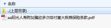 阳光人寿附加臻欣多次给付重大疾病保险条款.zip