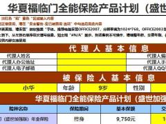 华夏福临门盛世加强版金管家钻石版速查表4页.xlsx
