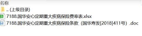 国华安心定期重大疾病保险条款费率.zip