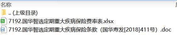 国华智选定期重大疾病保险条款费率.zip