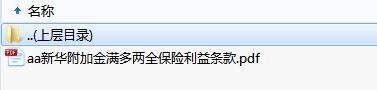 新华附加金满多两全保险利益条款.zip