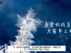 冬季大自然早会流程模板10页.ppt