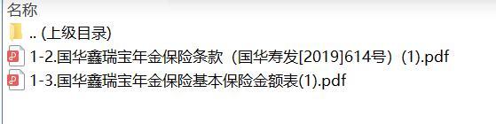 国华鑫瑞宝年金保险条款费率.zip