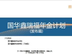 国华鑫瑞福年金计划产品背景特色形态案例解析发布篇13页.pptx