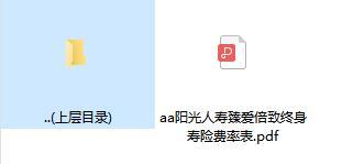 阳光人寿臻爱倍致终身寿险费率表.zip