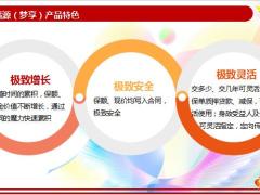 天安幸福源梦享计划鑫传家终身寿险及鑫如意C款终身寿万能型介绍43页.pptx