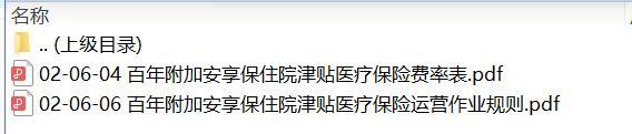 百年附加安享保住院津贴医疗保险费率运营规则.zip