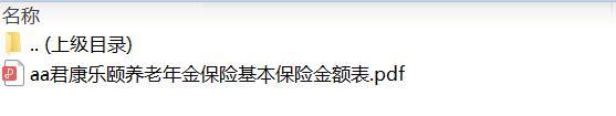 君康乐颐养老年金保险基本保险金额表.zip