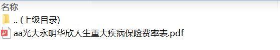 光大永明华欣人生重大疾病保险费率表.zip