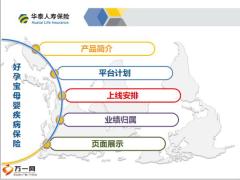 华泰个险渠道新产品介绍好孕宝母婴疾病保险13页.pptx