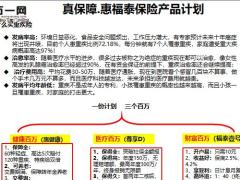泰康真保障惠福泰保险产品计划1页.pptx