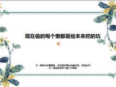 每日鸡汤现在偷的每个懒都是给未来挖的坑.zip