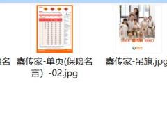 天安人寿鑫传家终身寿险宣传单页海报吊旗展架.zip