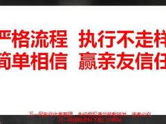 严格流程执行不走样简单相信赢亲友信任28页.pptx